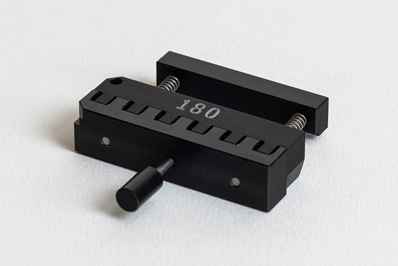 Faserhalter 180 µm für Glasfasertrenngerät Corning FBC005 - FBC006, Artikel-Nr. S46999-M9-S37-180