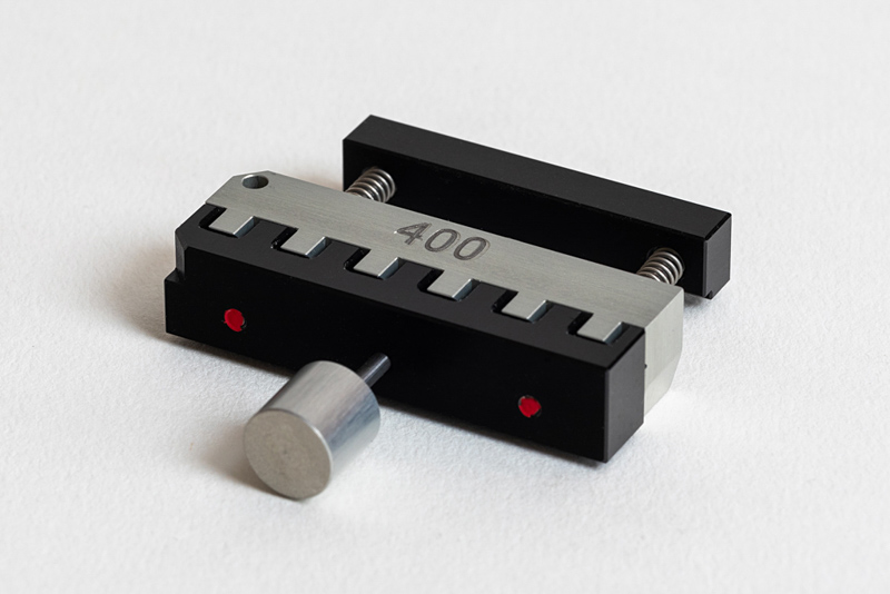Fiber Holder 400 µm - F for Corning Cleaver FBC005 - FBC006, part no. S46999-M9-S37-400-F