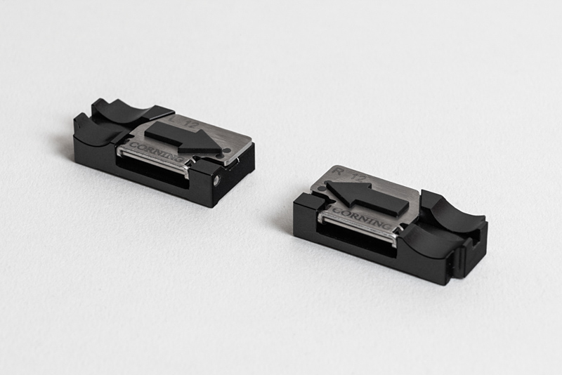 Fiber Holder set left-right 12x - normal, part no. OS-ADAPT12M-1